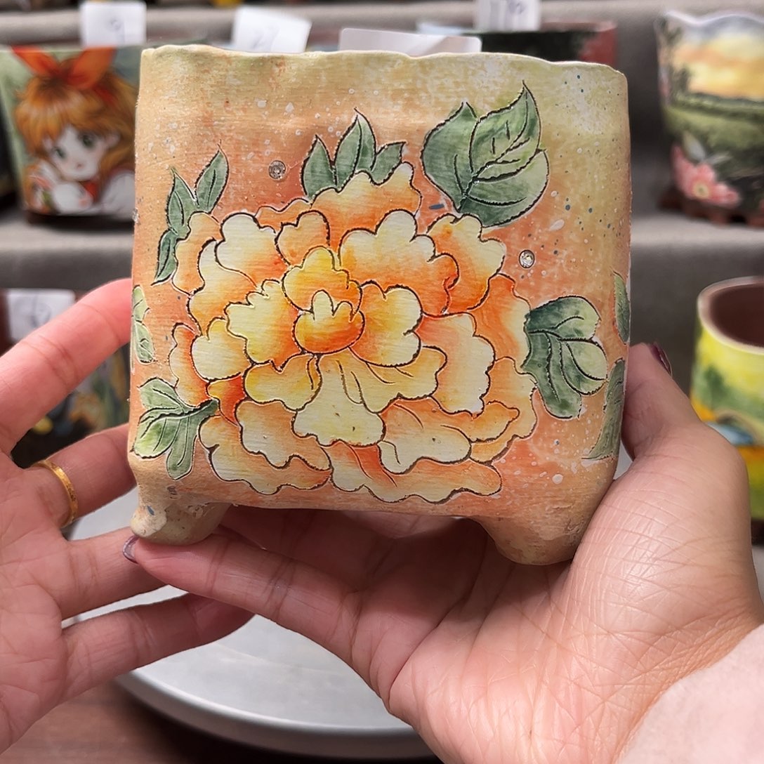紫砂花盆微瑕福利