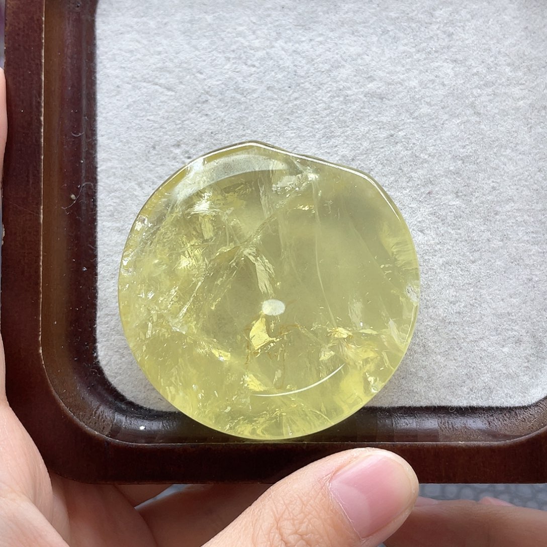 珠宝半成品未镶嵌水晶19黄水晶