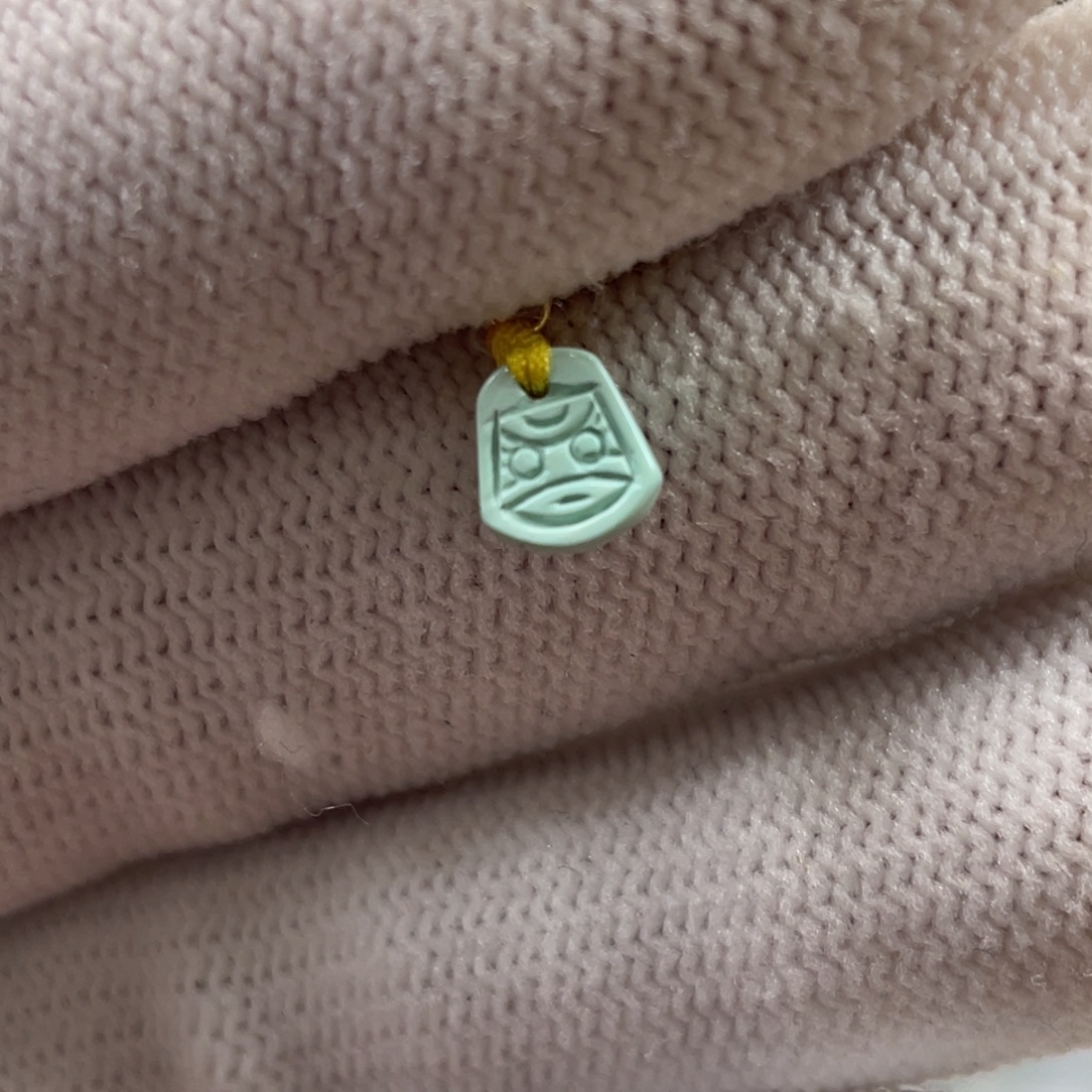 绿松石未镶嵌挂件