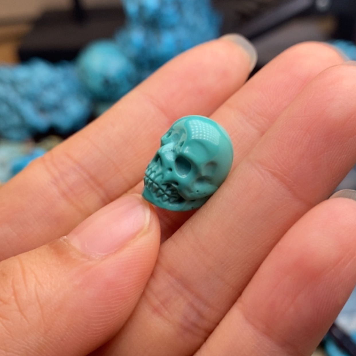 【闪购商品】绿松石珠宝半成品未镶嵌