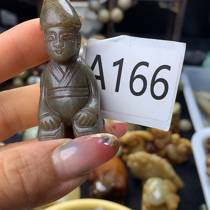 和田玉银S925镀金镶嵌颈饰