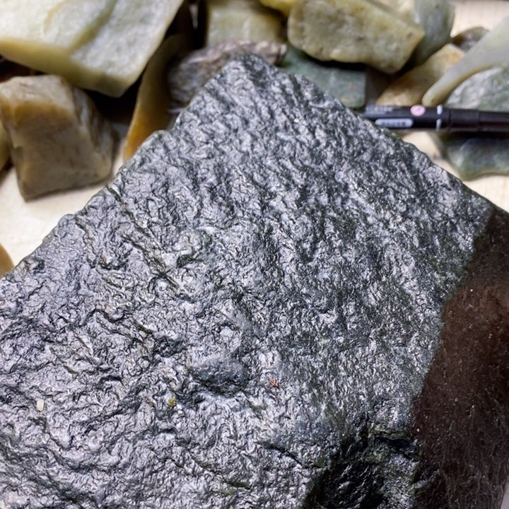 透闪石质玉珠宝半成品未镶嵌