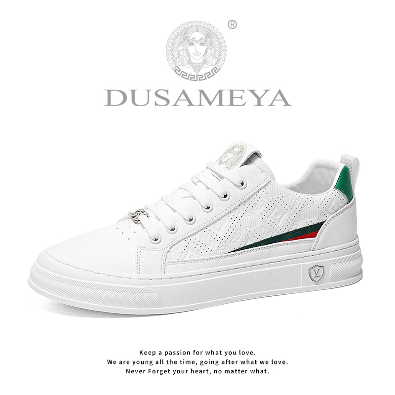 DUSAMEYA/杜莎米娅 时尚潮流透气舒适百搭休闲男士板鞋6732