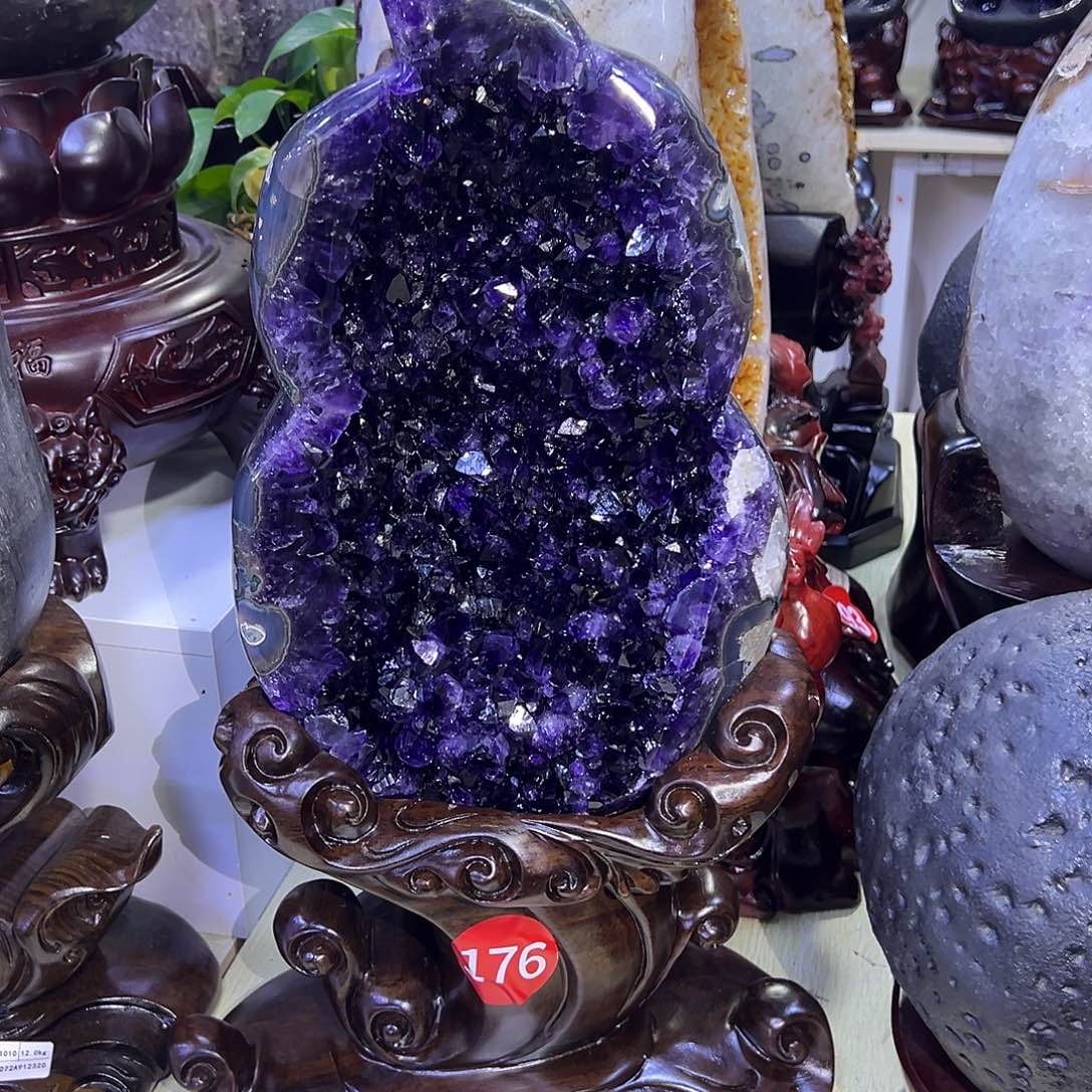 未镶嵌紫晶大型摆件（非配饰）董