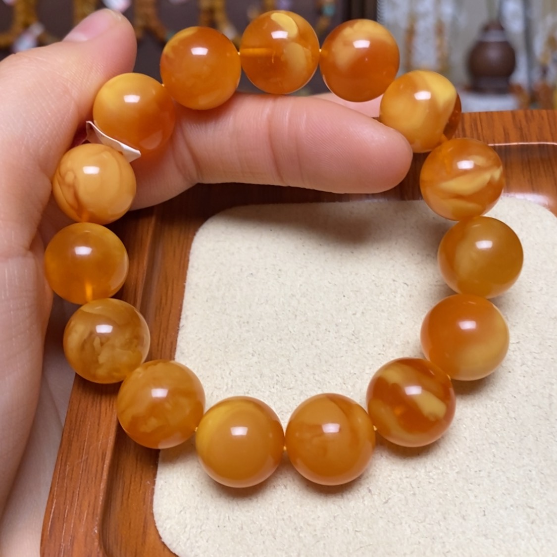 【闪购商品】手链蜜蜡未镶嵌手串