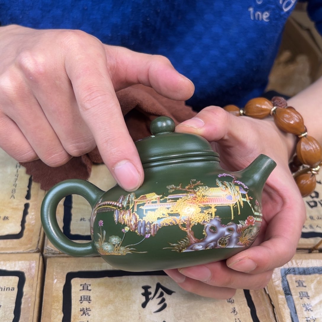 紫砂茶壶紫砂壶手工制作