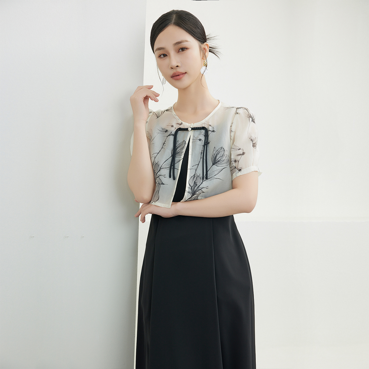 佳人苑连衣裙夏季新款J429049