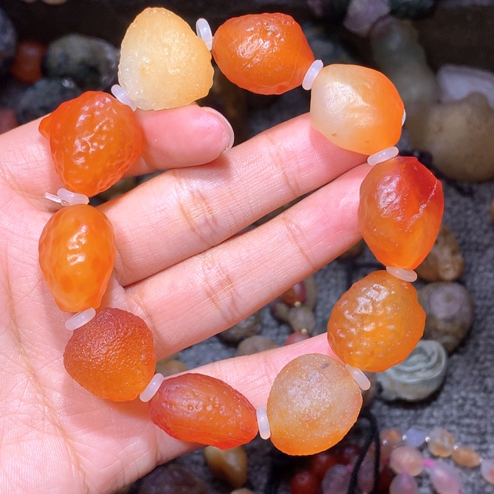 玛瑙/玉髓珠宝半成品未镶嵌