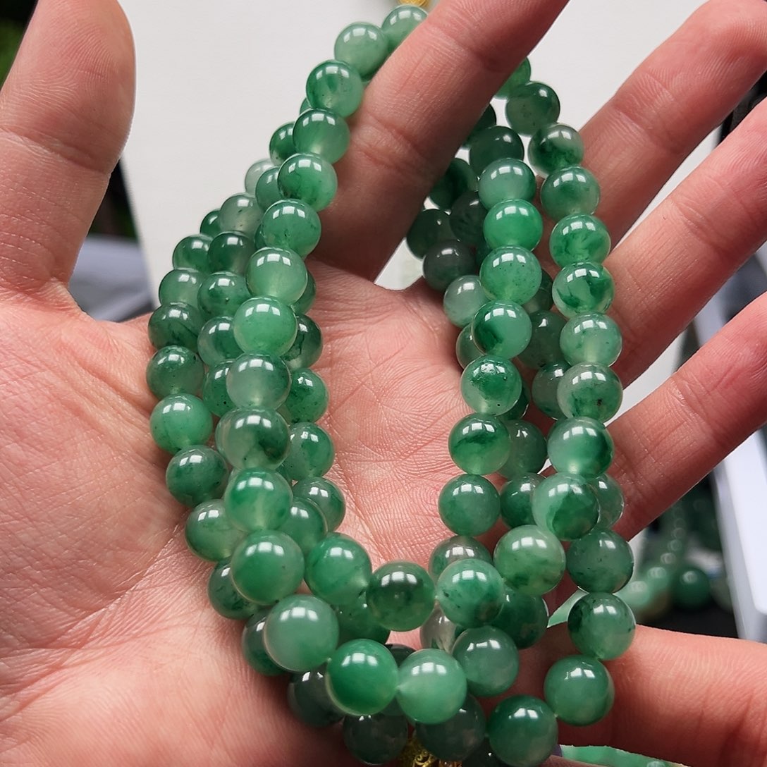 石英质玉项链未镶嵌彩