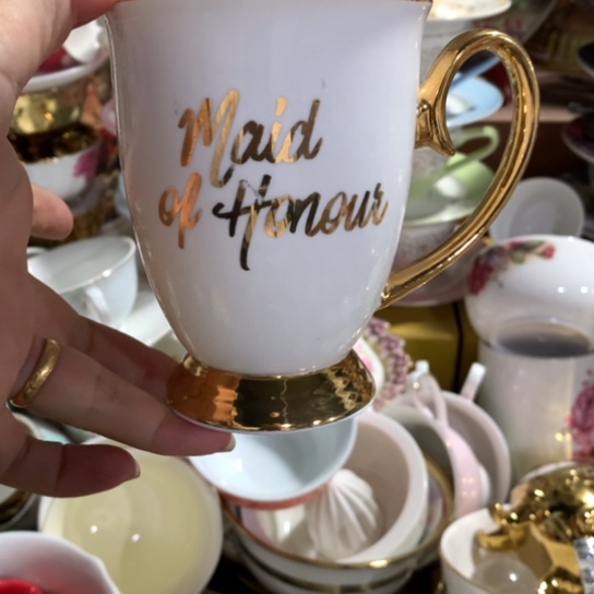 瓷片微瑕陶瓷处理介意请慎拍明显300毫升