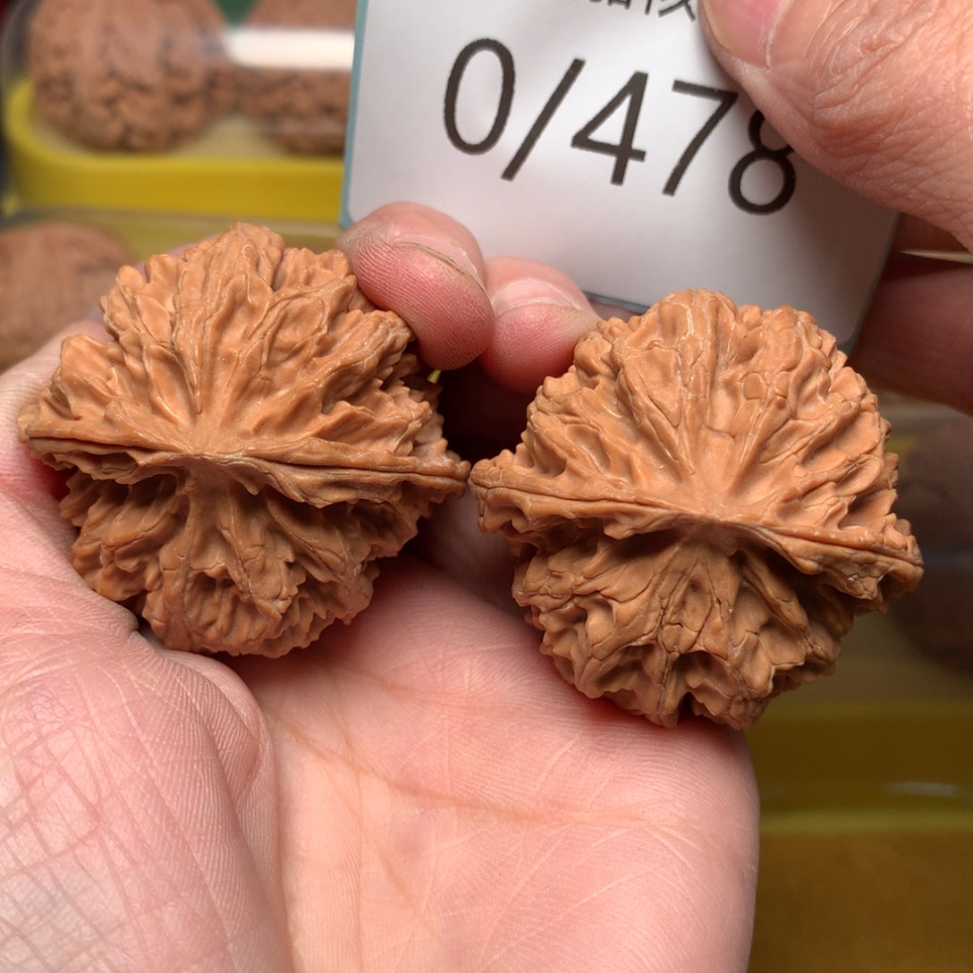 文玩核桃把件肉球苹果43