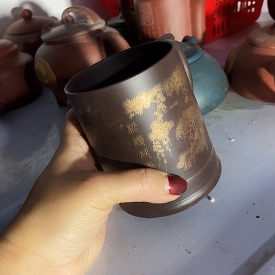 全手工制作宜兴紫砂壶
