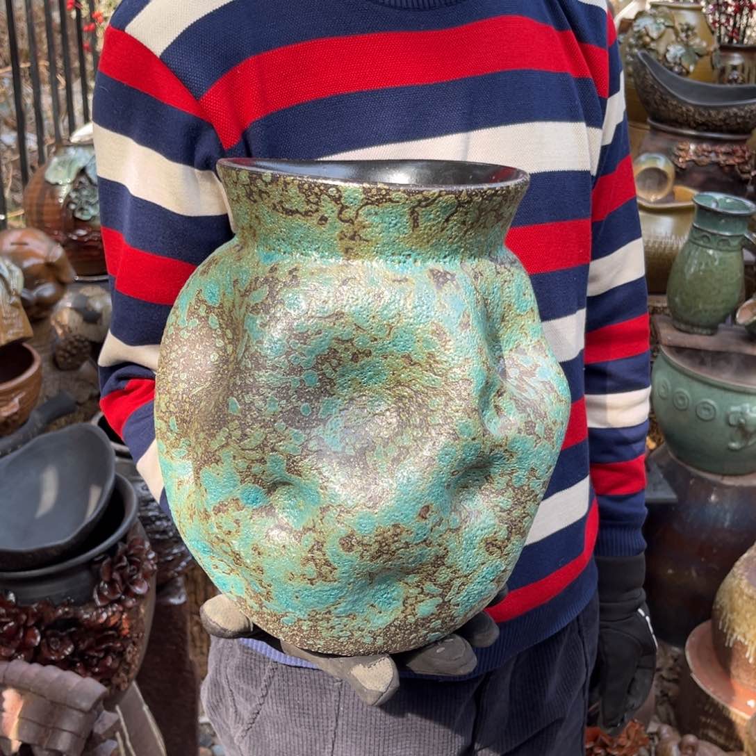 红陶高28口18有孔