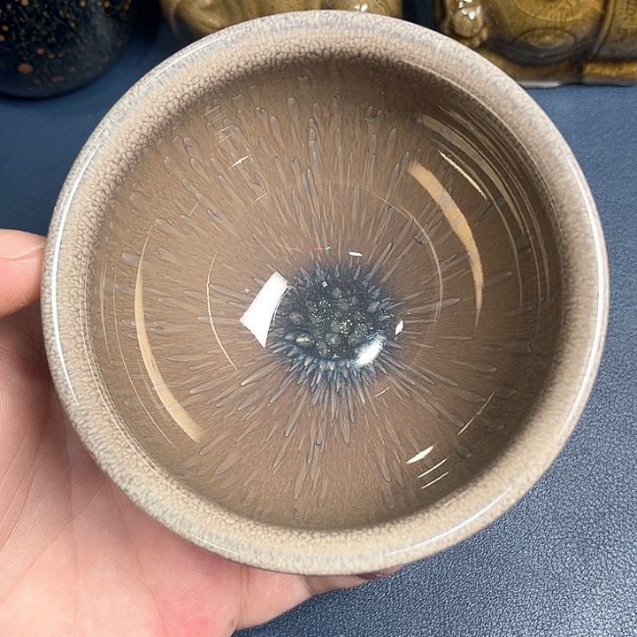 茶盏建盏手握泡茶主人杯