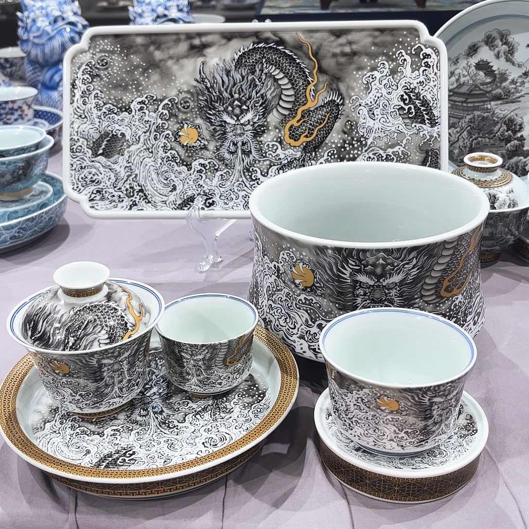 瓷片景德镇瓷器展和