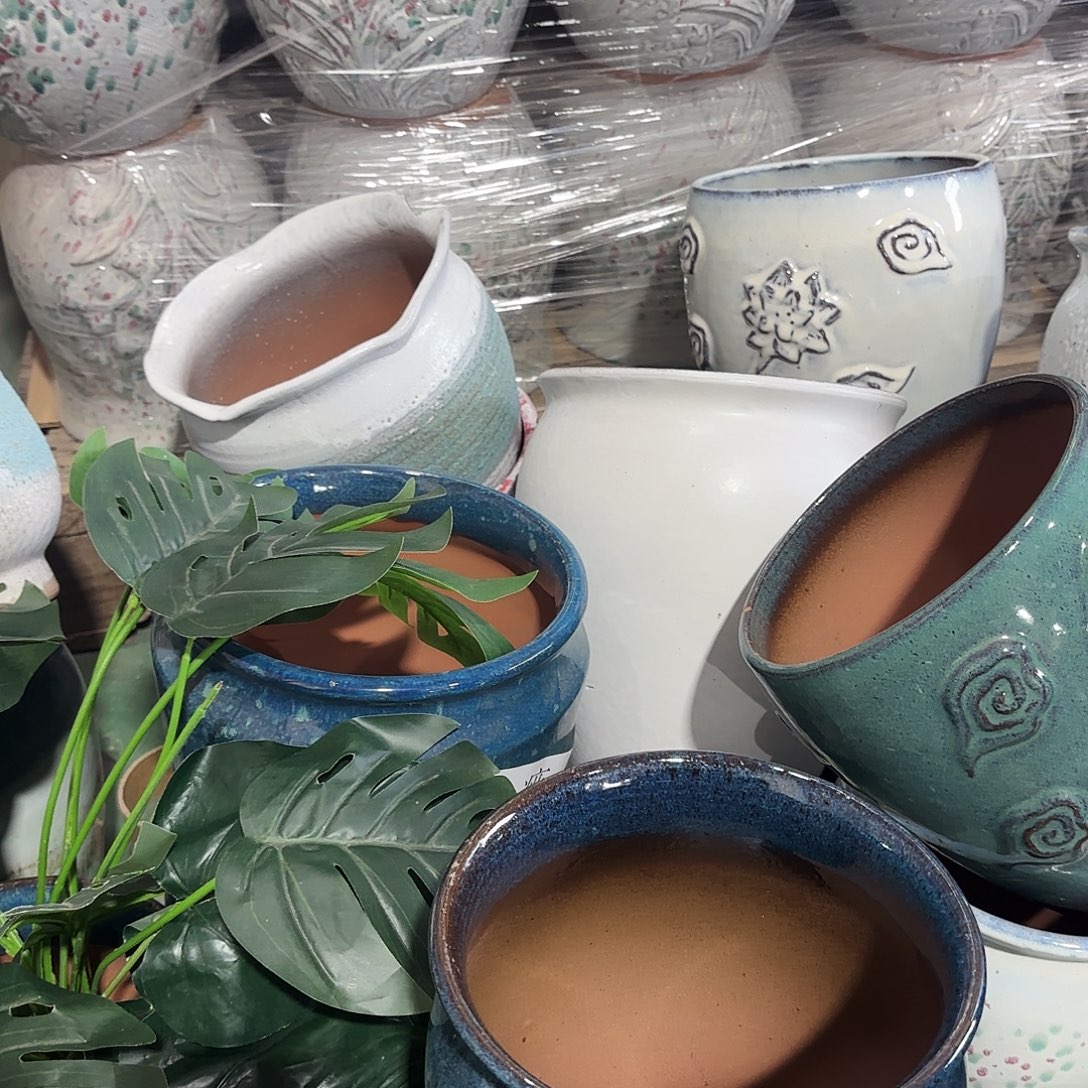 瑕疵红陶颜色随机两个