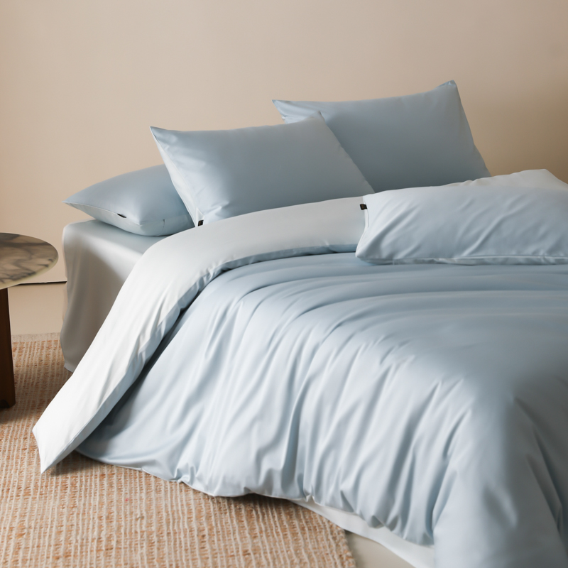 全棉长绒棉单品系列单被套简约纯色单被套