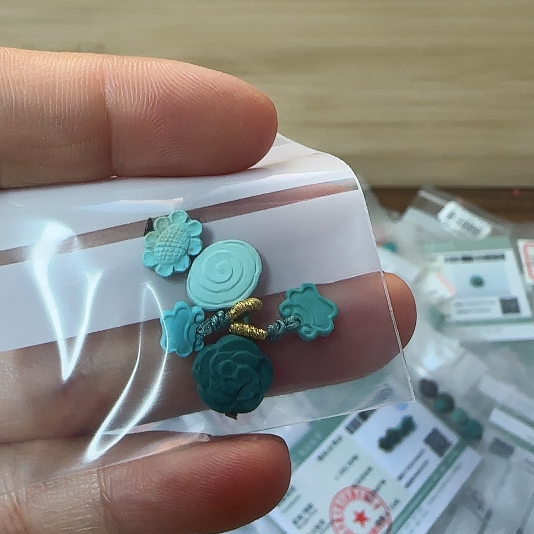 绿松石珠宝半成品未镶嵌