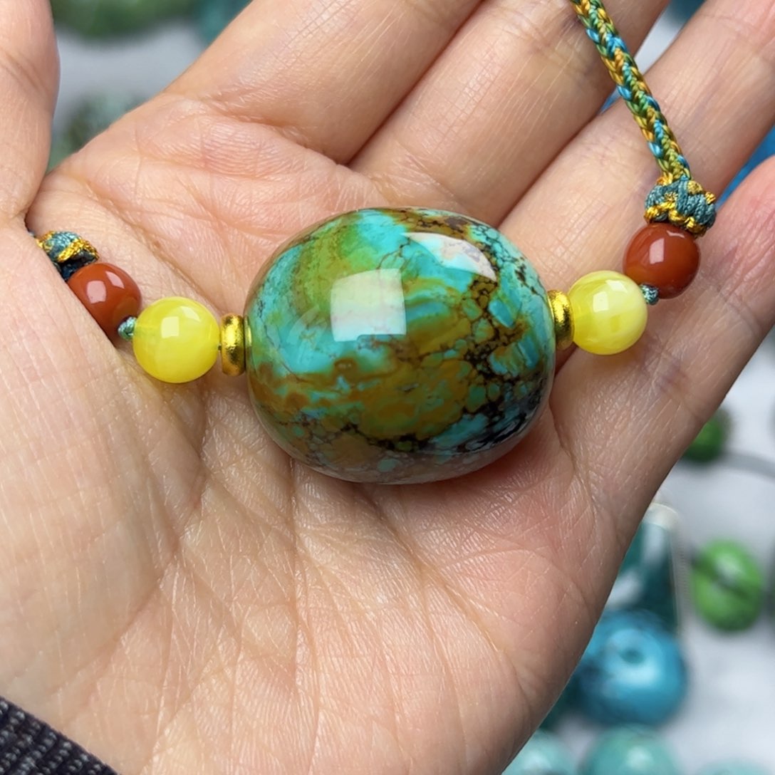 绿松石珠宝奇石未镶嵌