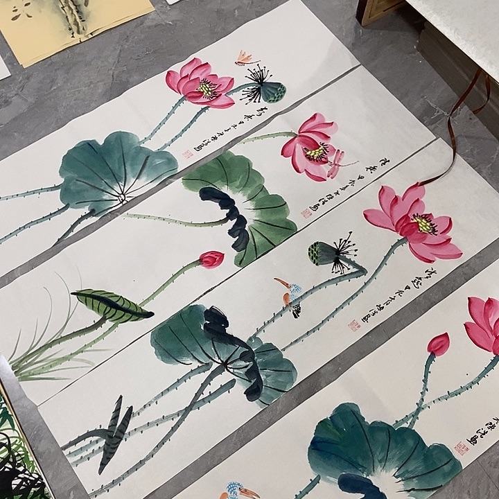 三个张画廊直播间！