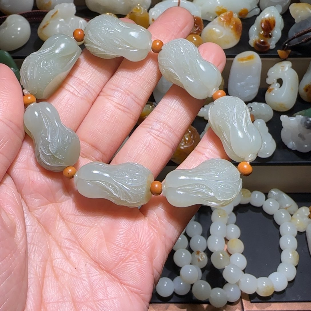 和田玉手链未镶嵌