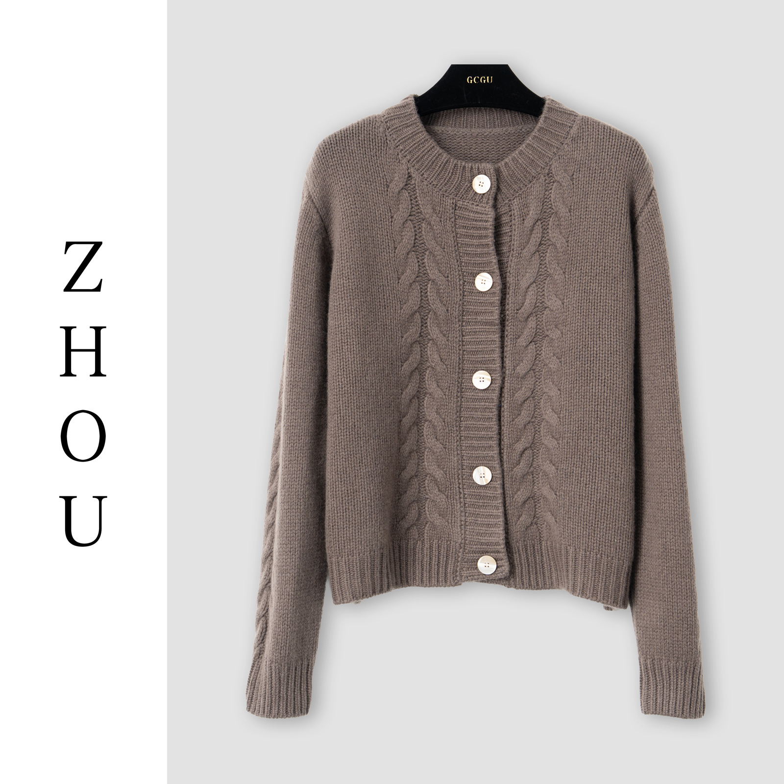 （周哥甄选）灰色上衣-32081