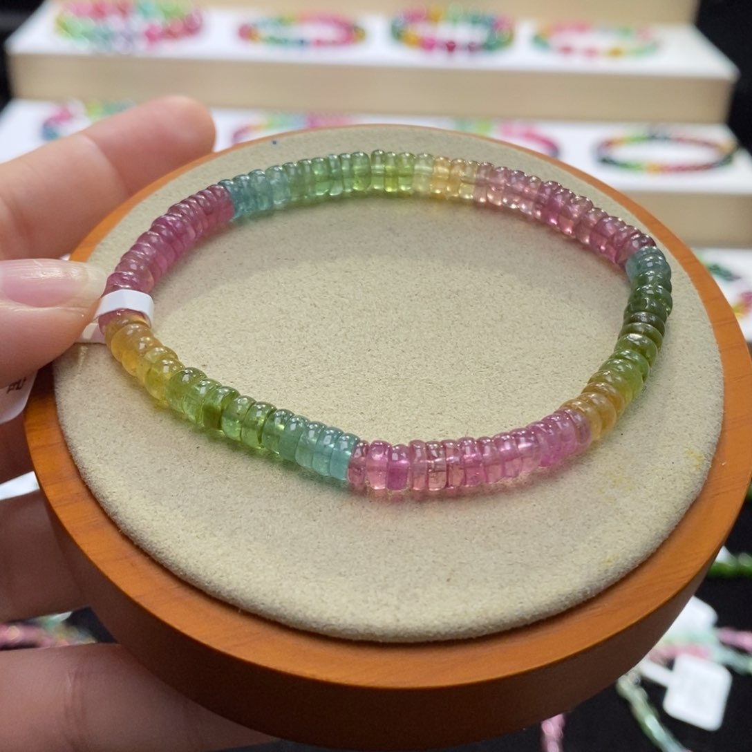 【闪购商品】碧玺手串未镶嵌两天看货期