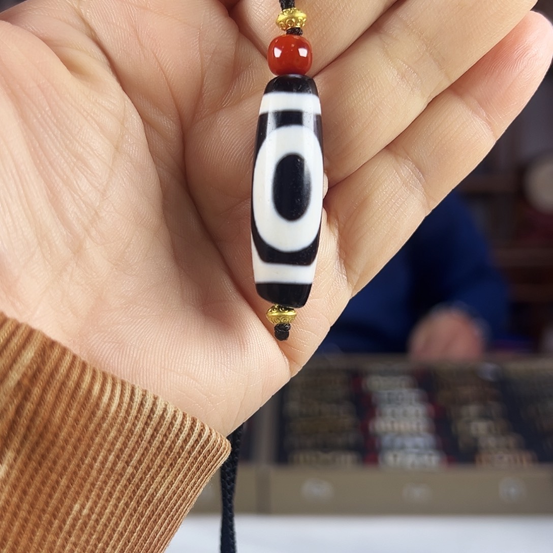 玛瑙/玉髓合金颈饰～行运