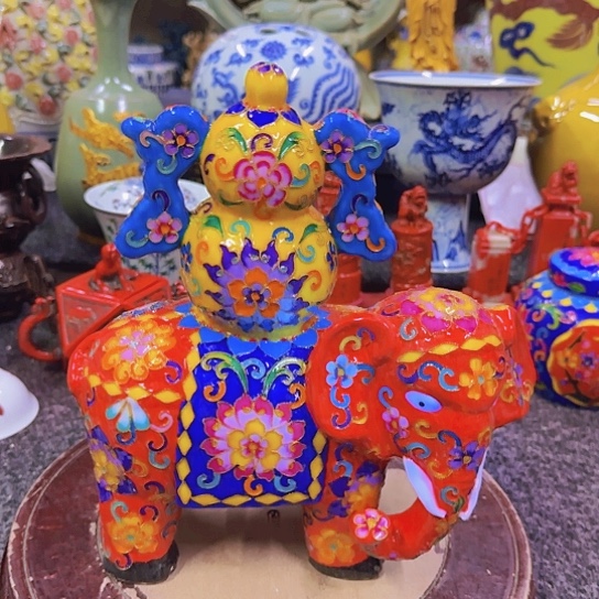 瓷片摆件家居设计的