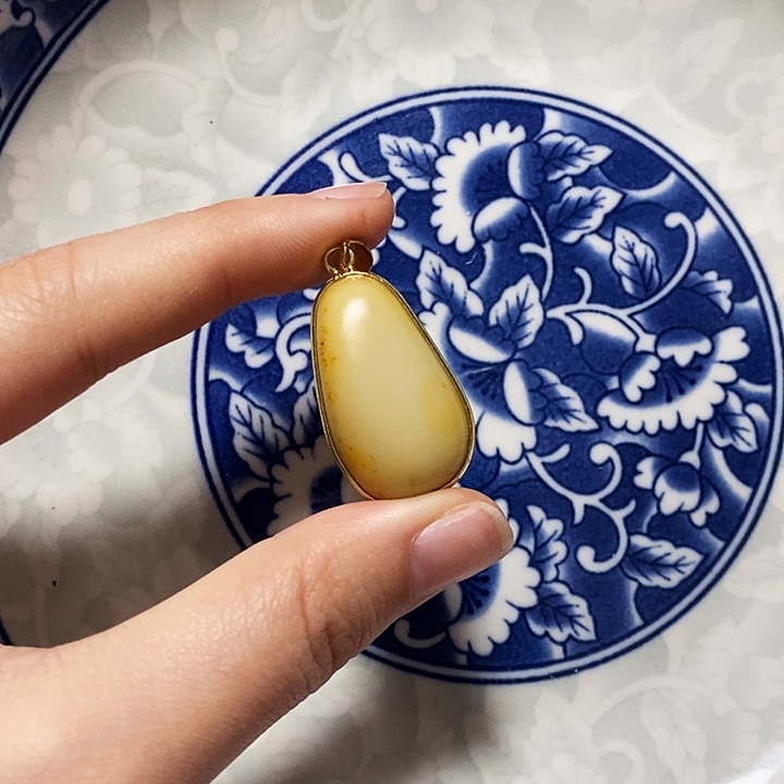 瓷片瓷片瓷器摆件1个