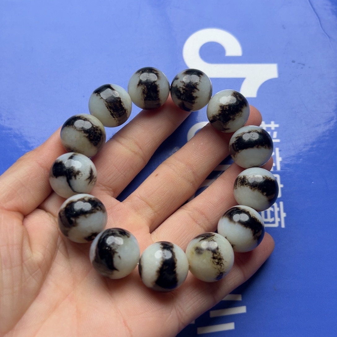 和田玉手链未镶嵌欢**1