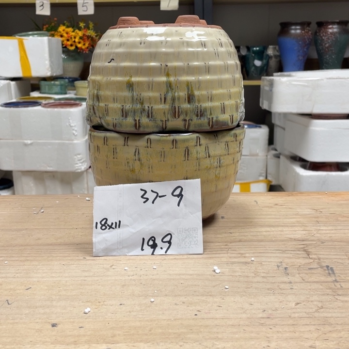 紫砂花盆多肉花盆微瑕9