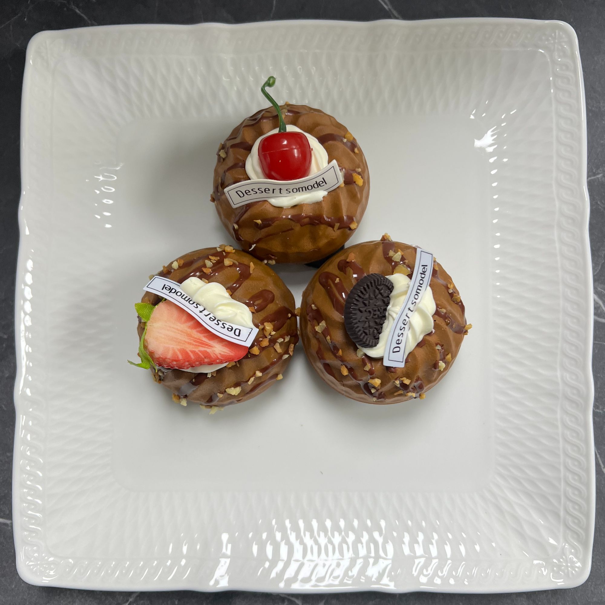 闪耀正方盘菜盘10寸