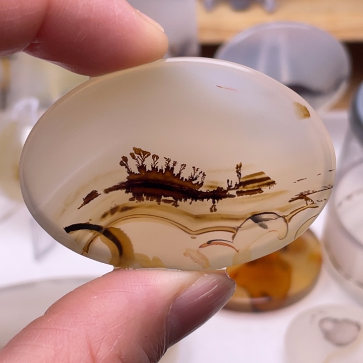 玛瑙/玉髓未镶嵌吊坠(不含链)