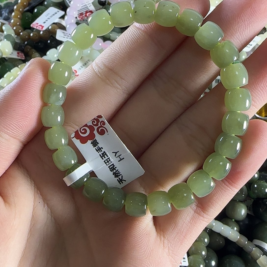 和田玉手链未镶嵌99