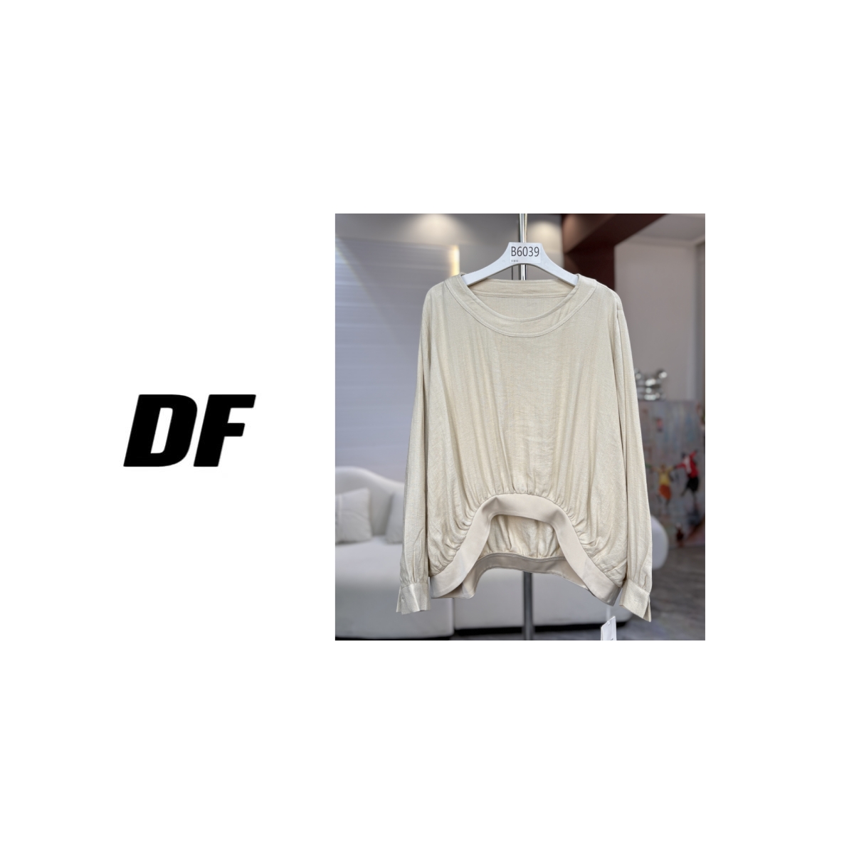 【B6039】DUK-DF新款时尚女装春秋洋气百搭SS
