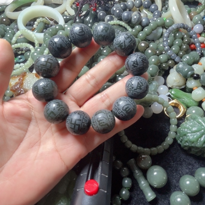 手串未镶嵌和田玉20