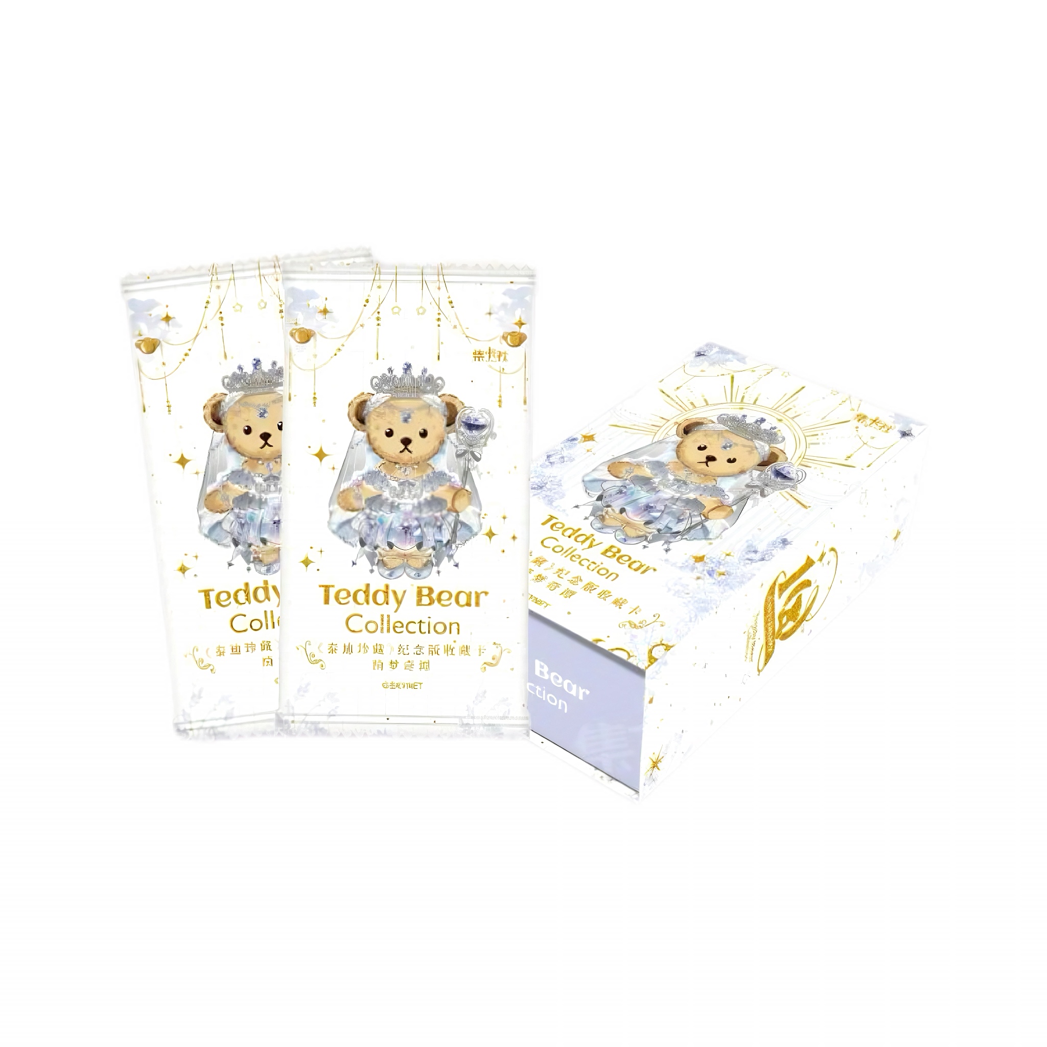  【叠叠】集卡社《泰迪珍藏》纪念版收藏卡牌盲盒（代拆）