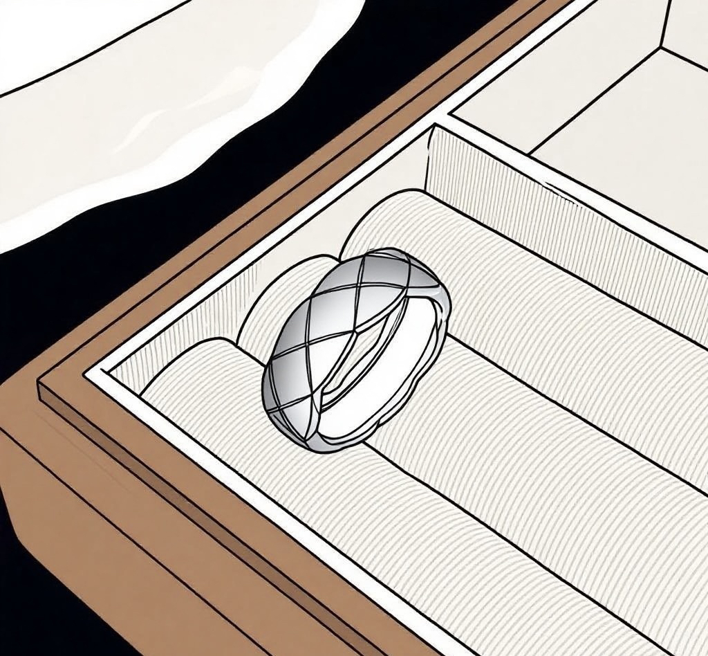 925银戒指 小香菱格戒指 通体纯银