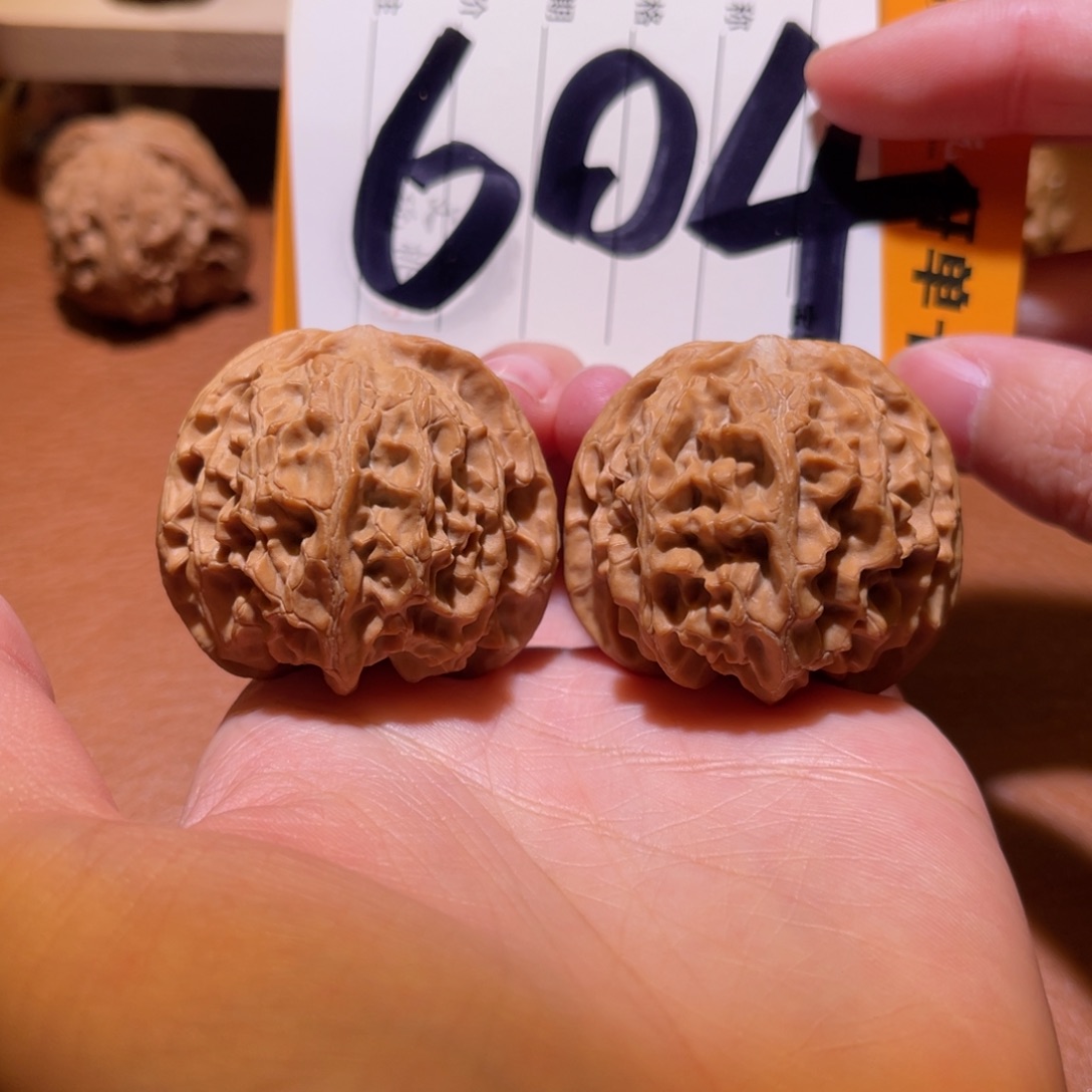 文玩核桃把件全品40苹果园