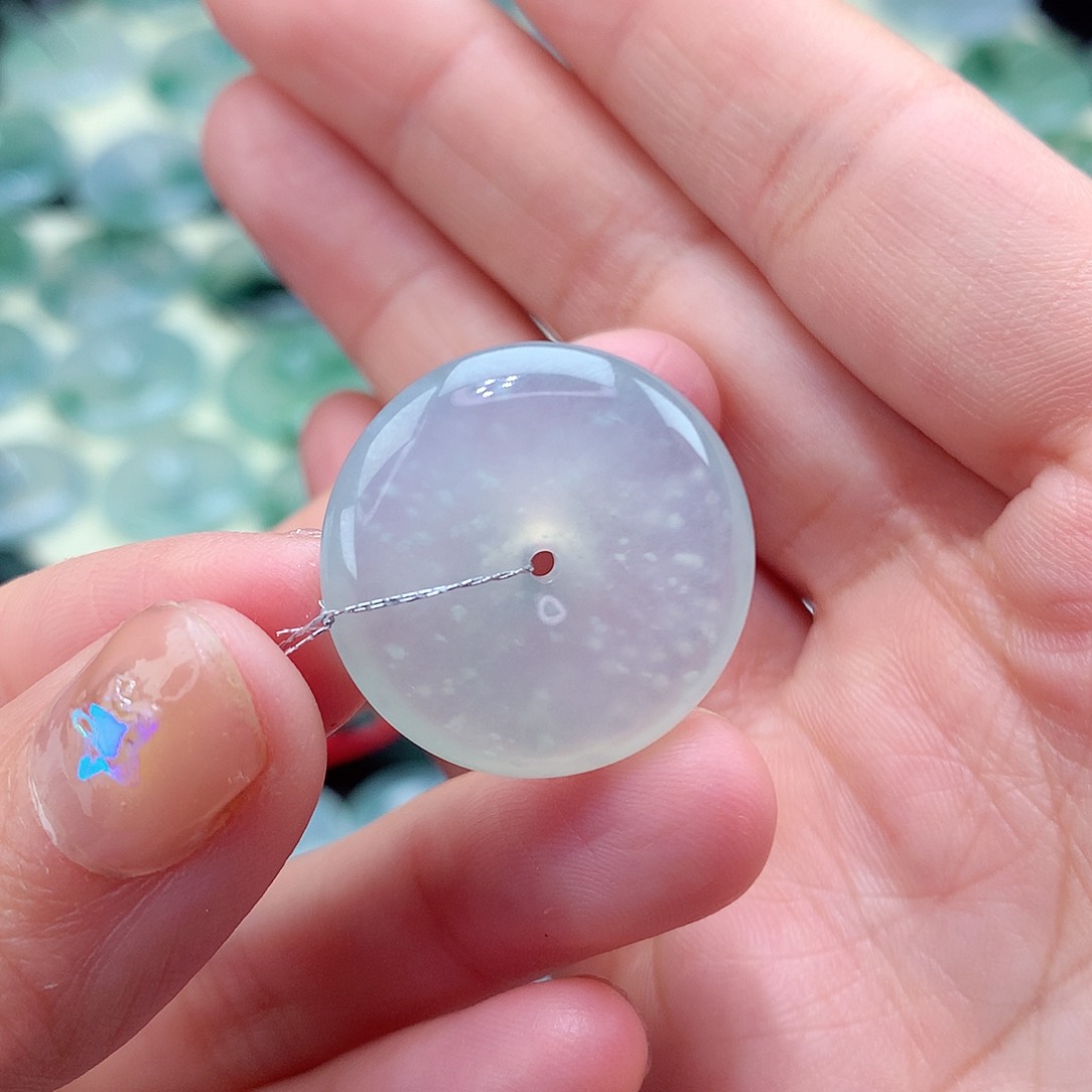 翡翠颈饰未镶嵌尺寸23/6