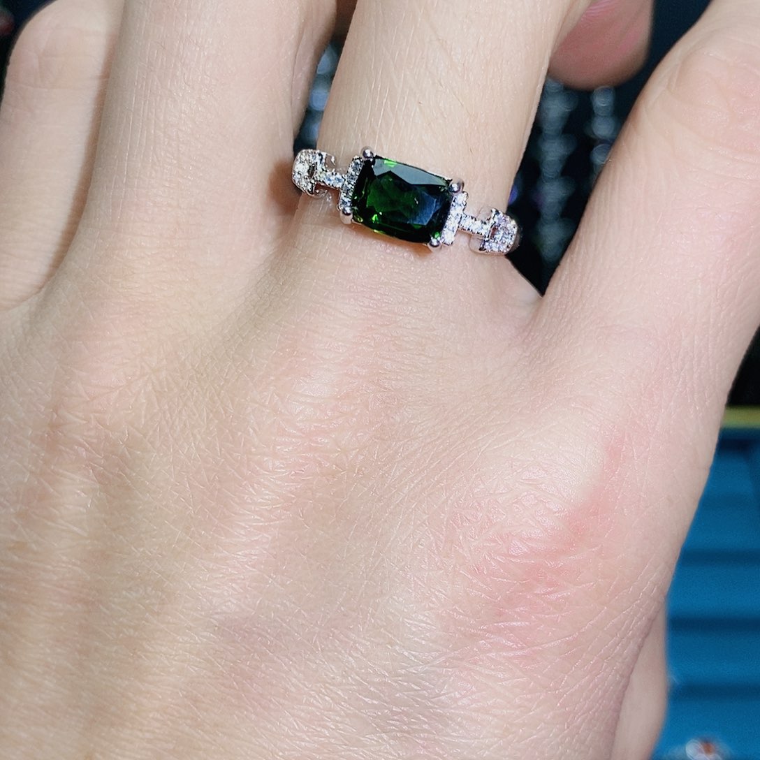 紫晶珠宝半成品银S925镶嵌