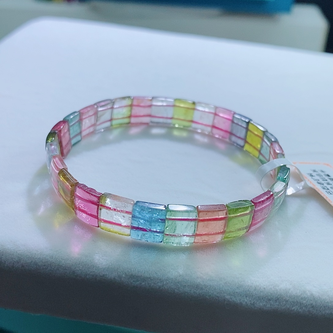 碧玺手链未镶嵌碧玺手链