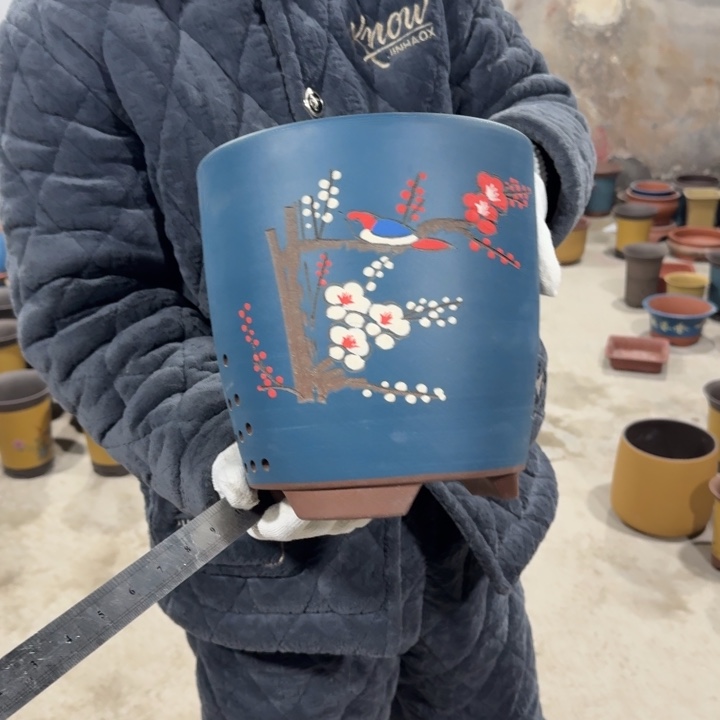 紫砂花盆紫砂花盆口径24