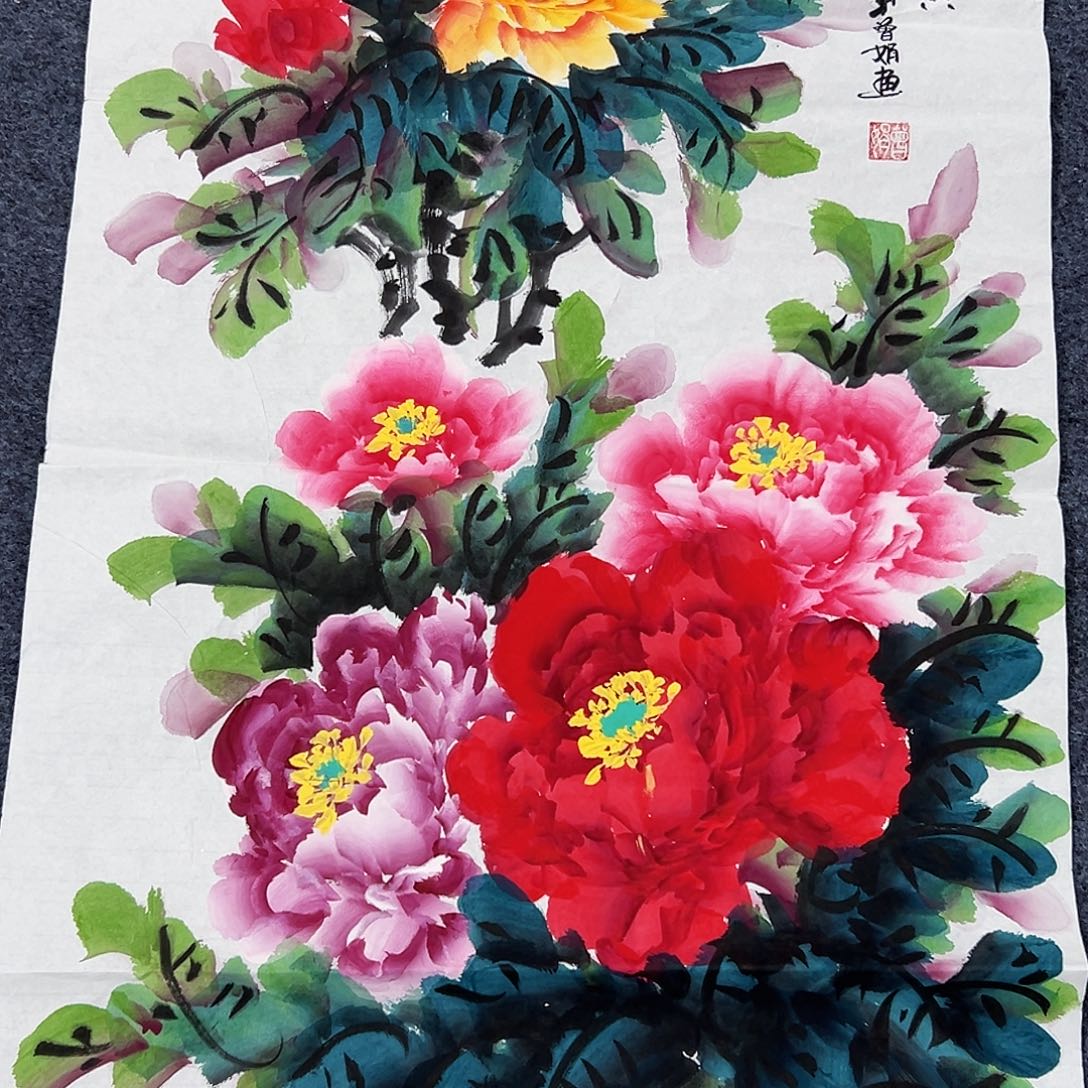 国画事事如意万事如意万事如意