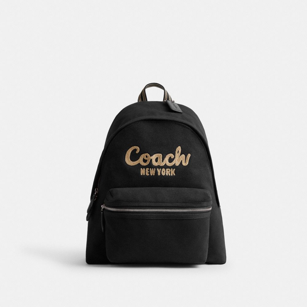COACH/蔻驰时尚百搭休闲双肩包CAM76 LHBLK