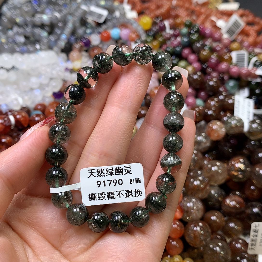 水晶手链未镶嵌，