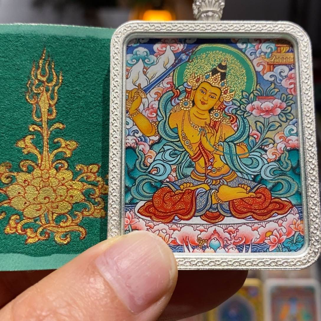 蜂***鸡吊坠唐卡艺术作品欣赏