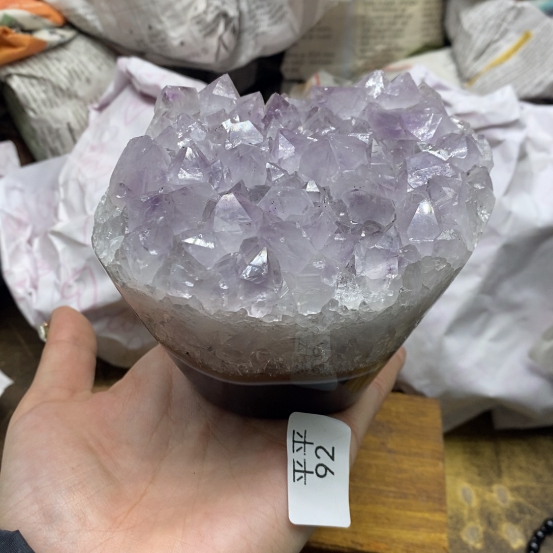 乌拉圭未镶嵌紫晶
