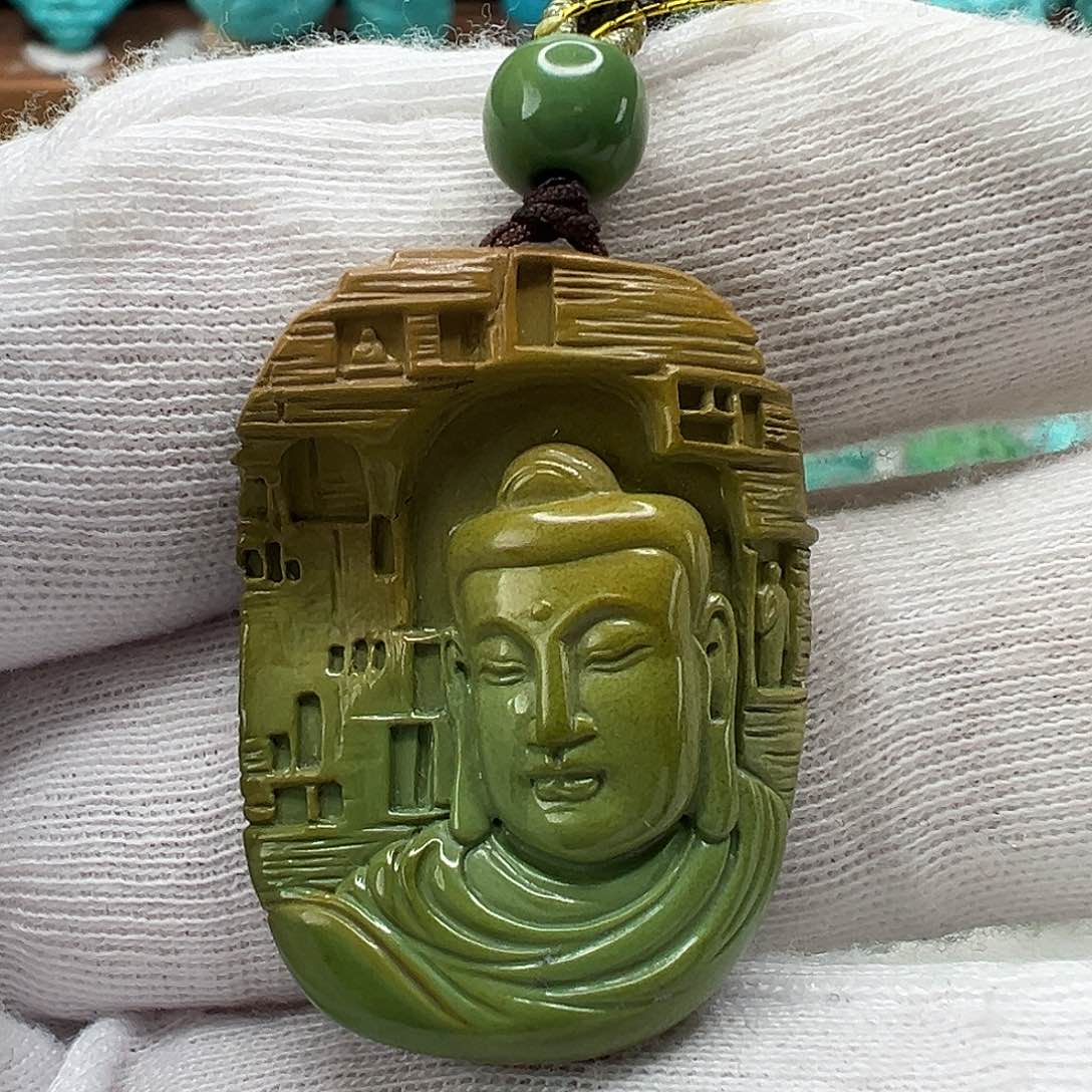 绿松石石窟大佛 未镶嵌